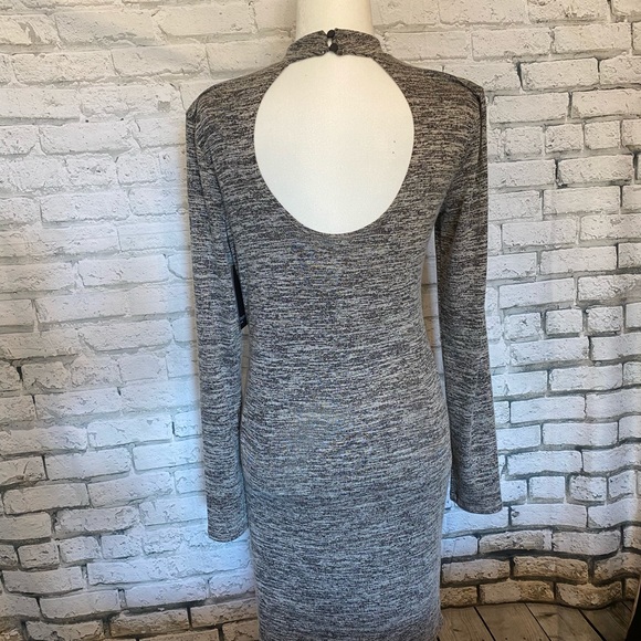 Free Press Clothing, Heather Grey Mini Dress - Picture 4 of 5